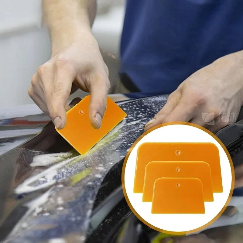 Kit de 3 Espátulas de Plástico para Rellenar Carrocerías, Juego de Herramientas Reutilizables para Reparación de Carrocerías de Automóviles, Ideal para Aplicar Rellenos, Masillas y Esmaltes