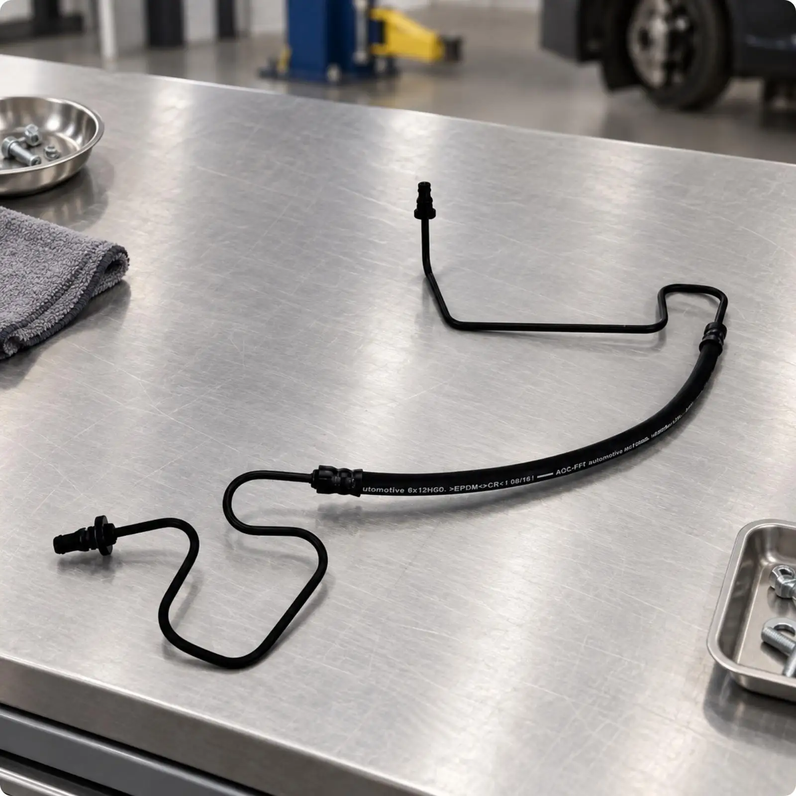 Clutch Fluid Line Tube 1J1721465BD EPDM Rubber Hose for VW Eos for audi TT MK2 Clutch Hydraulic Pressure Pipe