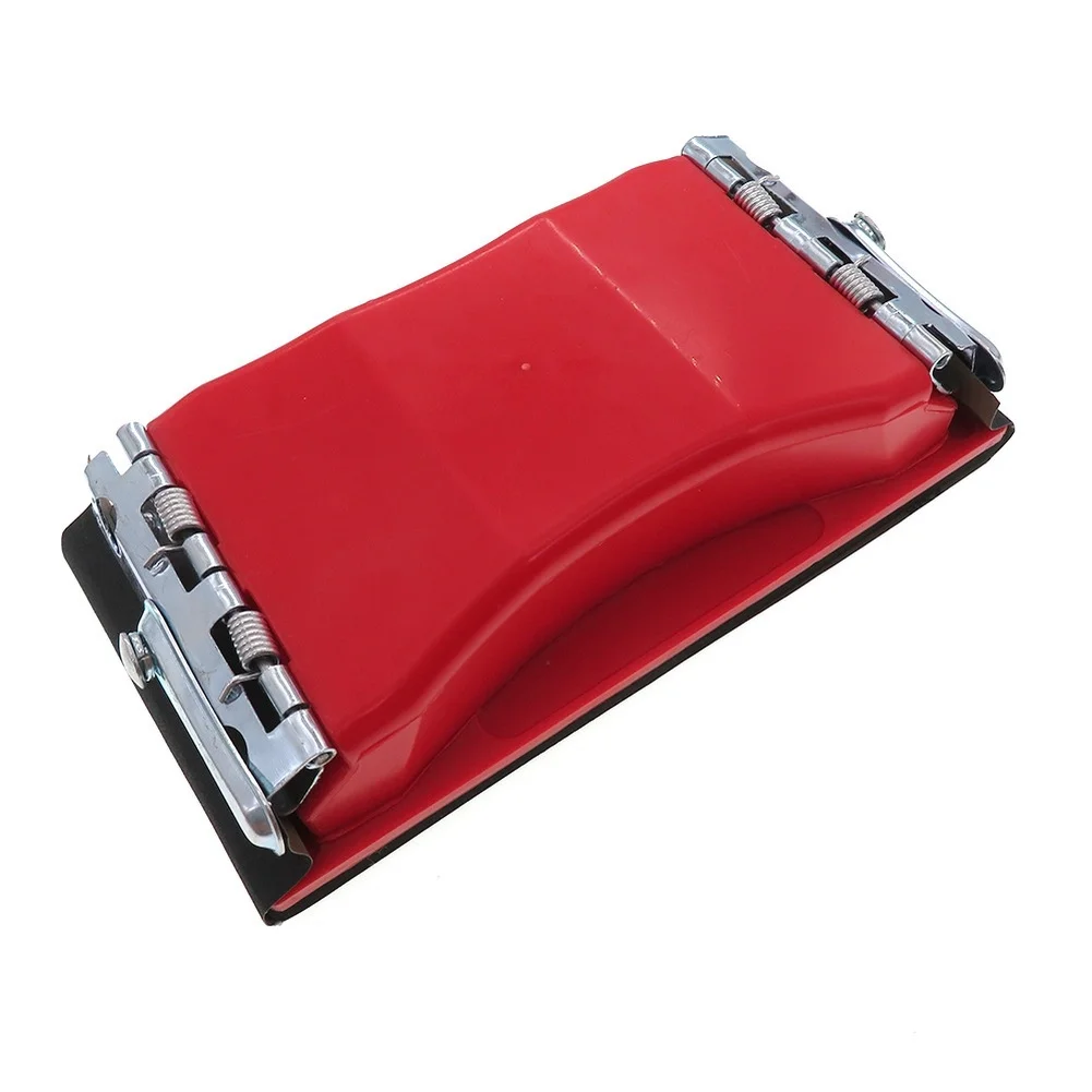 

1pc 85x165mm Plastic Sandpaper Holder Plastic Sanding Frame Woodworking Finishing Sanding Tool Plastic Sandpaper Grinder