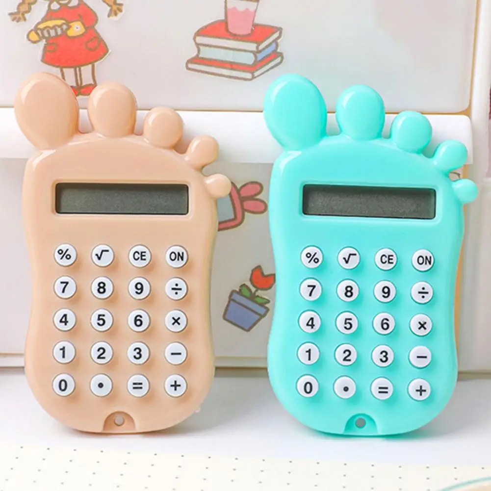 Environment Friendly Plastic Handheld Portable Mini Calculator for Students