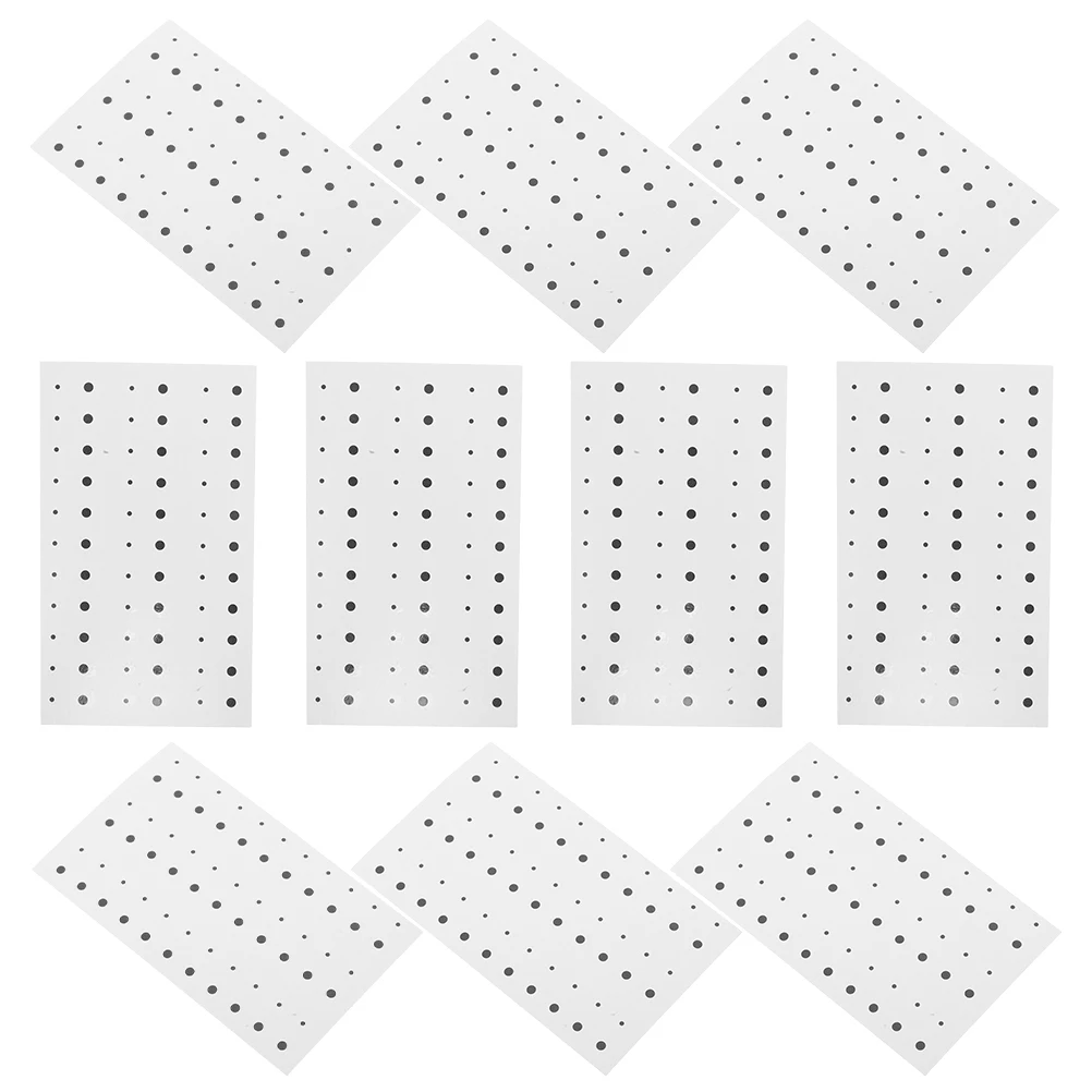 

10pcs Mole Sticker Beauty Decals Realistic Reusable Face Tattoo Black Spot Halloween Makeup Body Stickers Women Temporary