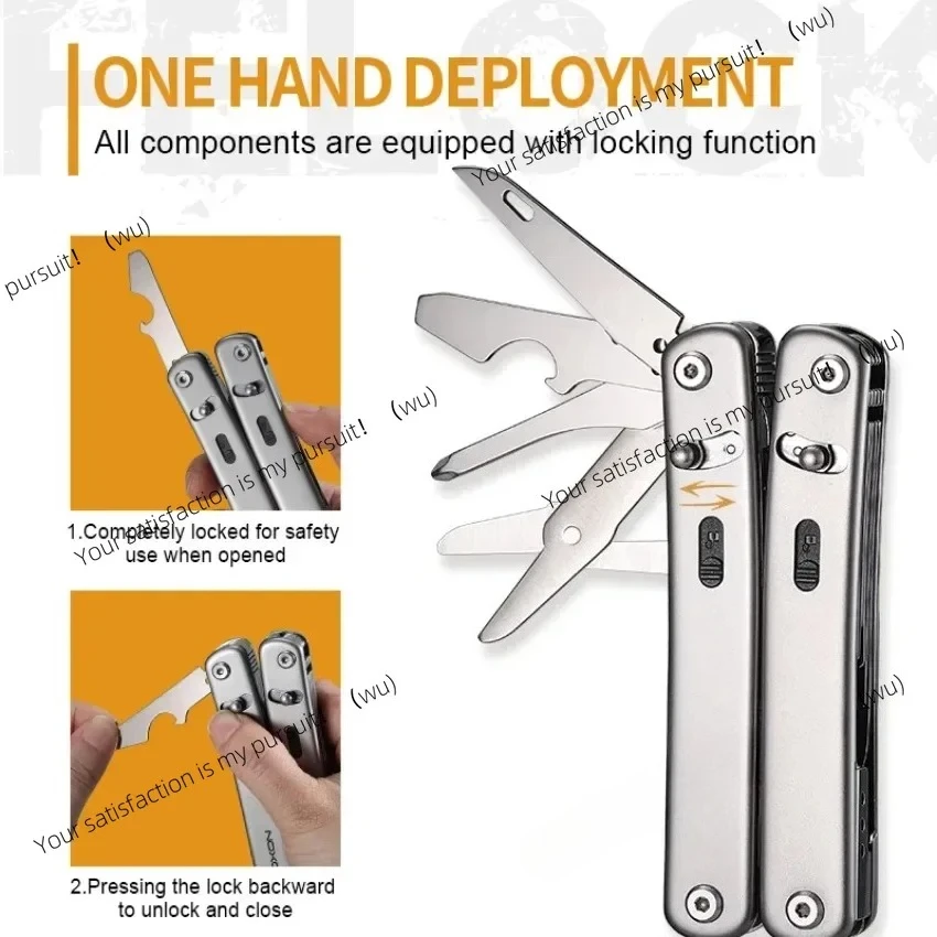 Outdoor multi-function tools, customizable daily carry-on, open-source modular design