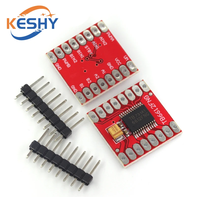TB6612 Dual Motor Driver 1A TB6612FNG voor Arduino Microcontroller Beter dan L298N