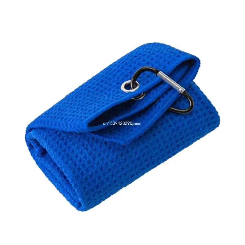 Golf Towel Microfibers Golf Ball Towel with Buckle Clip Golf Towels for Golf Bag Golf Course Exercise Gym