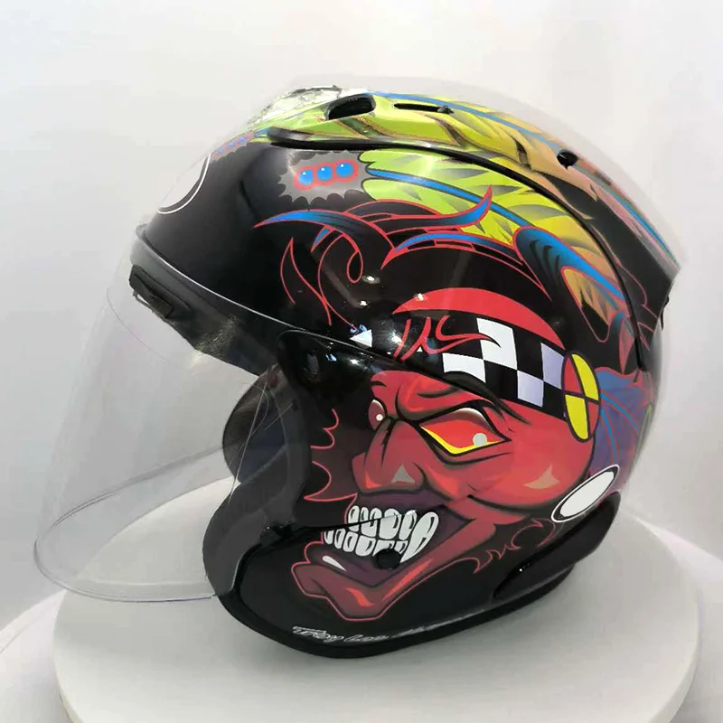 VZ-RAM Nakagami GP2 Half Helmet Unisex Motorcycle Off-Road SZ-R VAS Helmet Downhill Racing Mountain Cross Casco Capacete