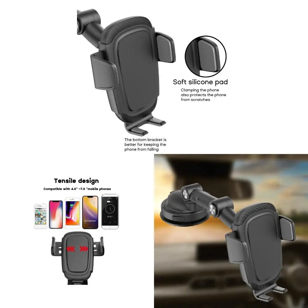 

Регулируемый универсальный внедорожник -внедорожник с мощными зажимами присоса