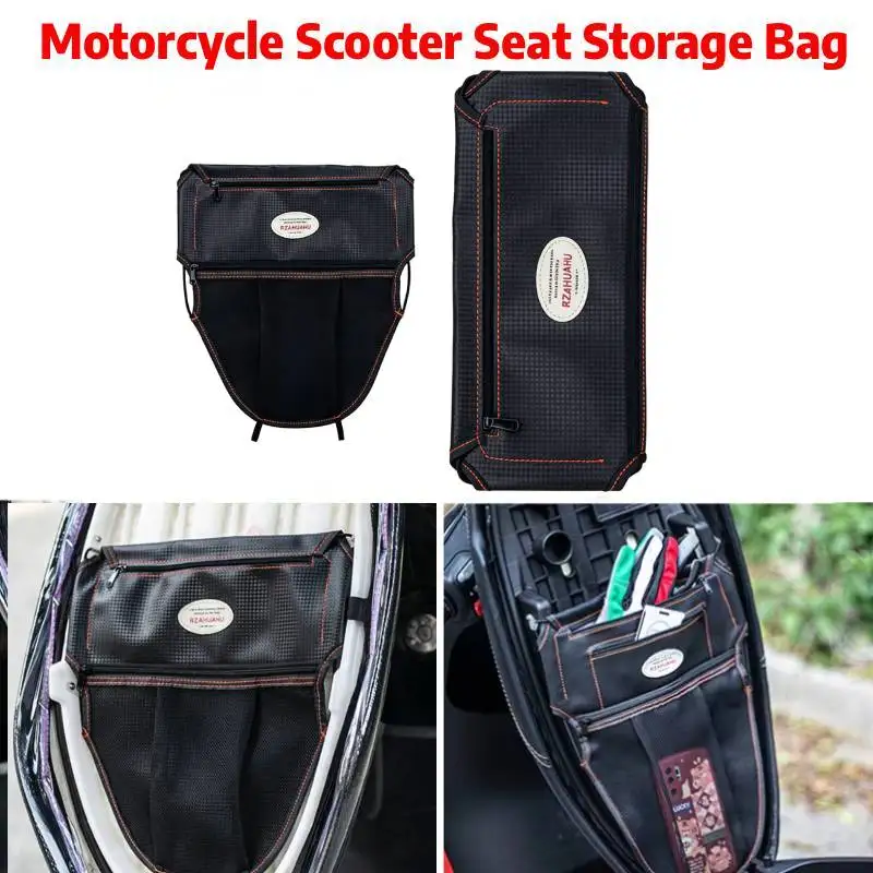 For SYM JET-X 125 150 X125 X150 JET 14 50 JET14 125 200 Motorcycle Scooter Under Seat Storage Bag Pouch Organizer Tool Bag
