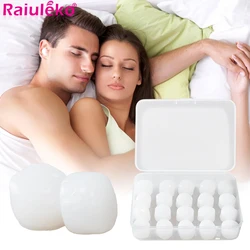 20Pcs Silicone Sleeping Ear Plugs Swimming Plugs Sound Insulation Ear Protection Earplugs Anti Noise Snoring For Noise Reduction