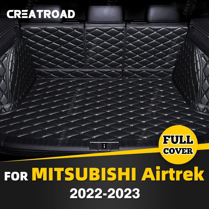 

Автомобильный коврик для багажника с полным покрытием для Mitsubishi AIRTREK 2022 2023, автомобильный коврик для багажника, подкладка для груза, защитные аксессуары для интерьера