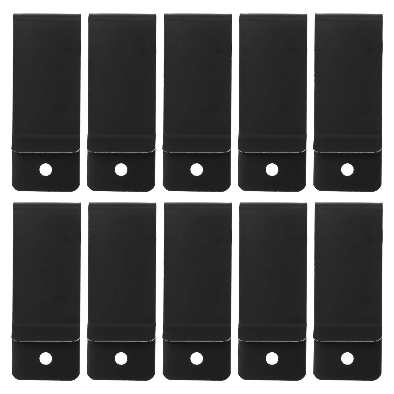 

10pcs Metal Belt Clip Durable Phone Holder For Keys Luggage Accessories Travel Supplies Versatile Clip For Purse Suitcase Tool