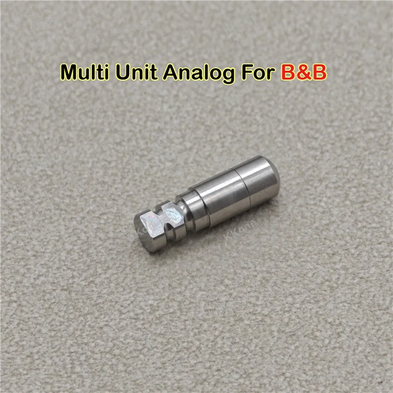 10Pcs Multi‑unit Analog Compatible With B&B Grade 5 Titanium Dental Implant Accessories