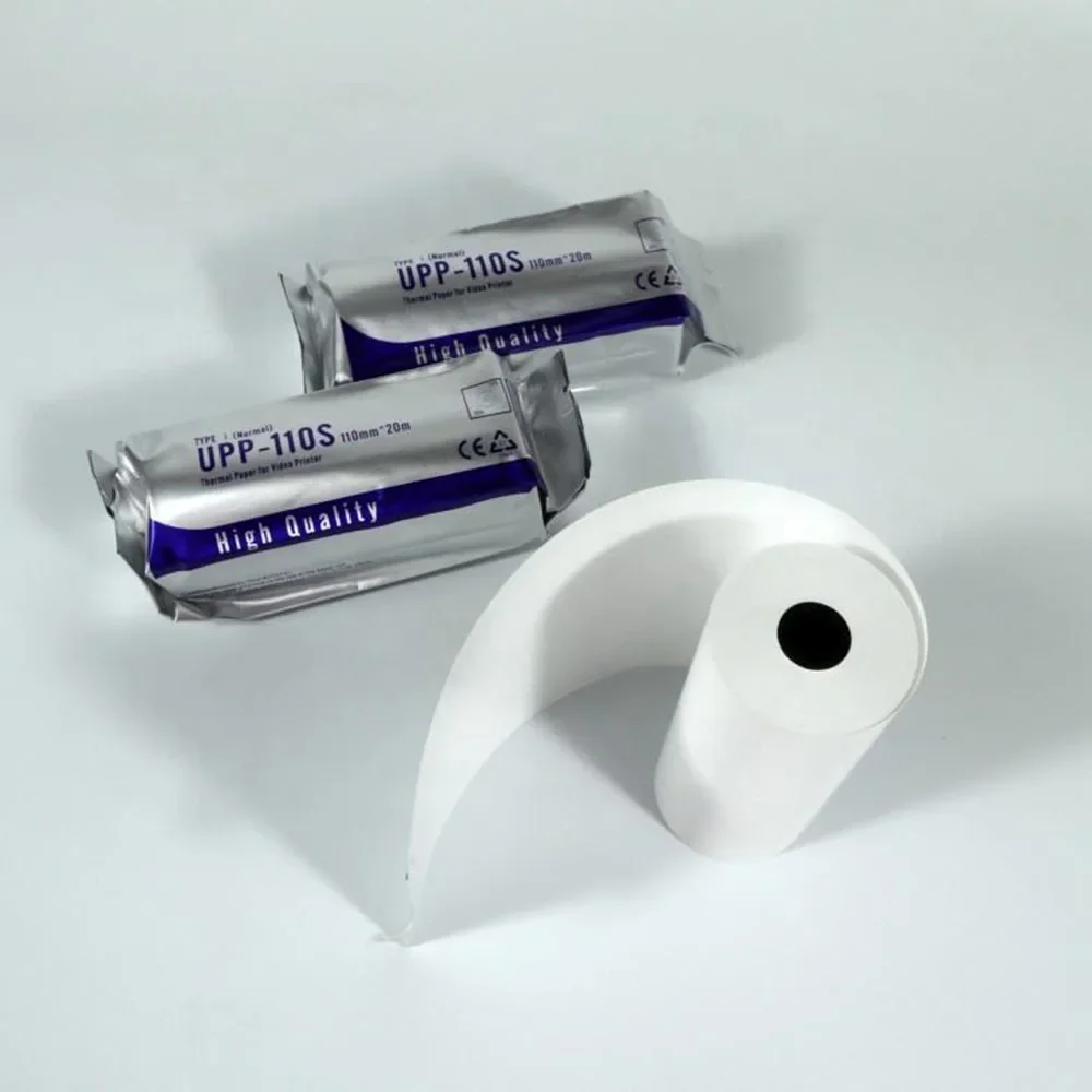 Thermal Printing Paper Roll Ultrasound Paper For UPP-110S Sony 110mmx20m