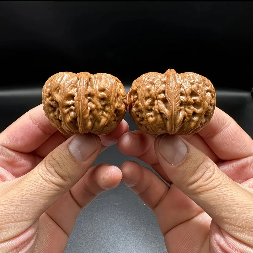 Big Wild Yuanbao Wenwan Walnuts Pinggu Mentougou Collectible Grade Premium Natural Hand Massage Stress Relief For Men Women Gift