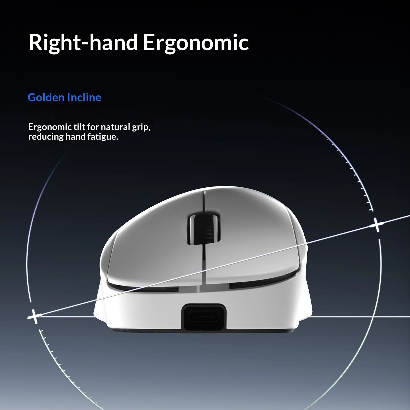 ATK 드래곤플라이 Y9 무선 게이밍 마우스 오른손잡이용 인체공학적 디자인 긴 배터리 수명 듀얼 8K 자체 개발 컨트랙트