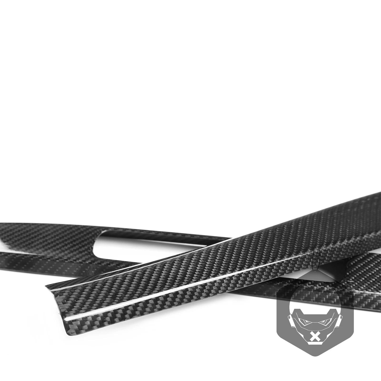 LHD RHD سيارة حقيقية الجافة ألياف الكربون العتبة الداخلية عتبة الباب قطاع غطاء لوحة الكسوة لبورشه 911 718 كايمان بوكستر 2016-2019