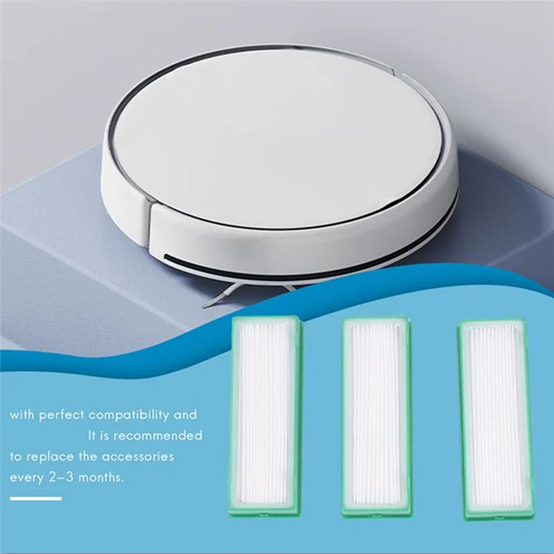 Vorwerk Kobold VR200 VR300 진공 청소기 액세서리 롤러 사이드 브러시 HEPA 필터 용 A88X 5 Pcs 초내구성 액세서리