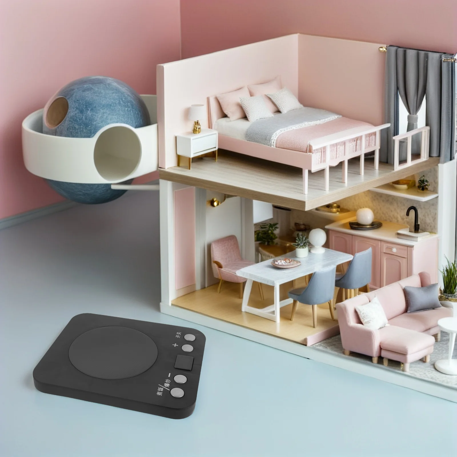 Ensemble de jeu de cuisinière à Induction simulée, accessoires de cuisine, Mini appareil de cuisine, ustensiles de cuisine de simulation