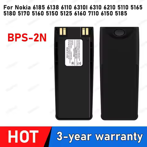 BPS-2N Battery For Nokia 6185 6138 6110 6310I 6310 6210 5180 5170 5160 5150 5125 6160 7110 6150 5185 5165 5110