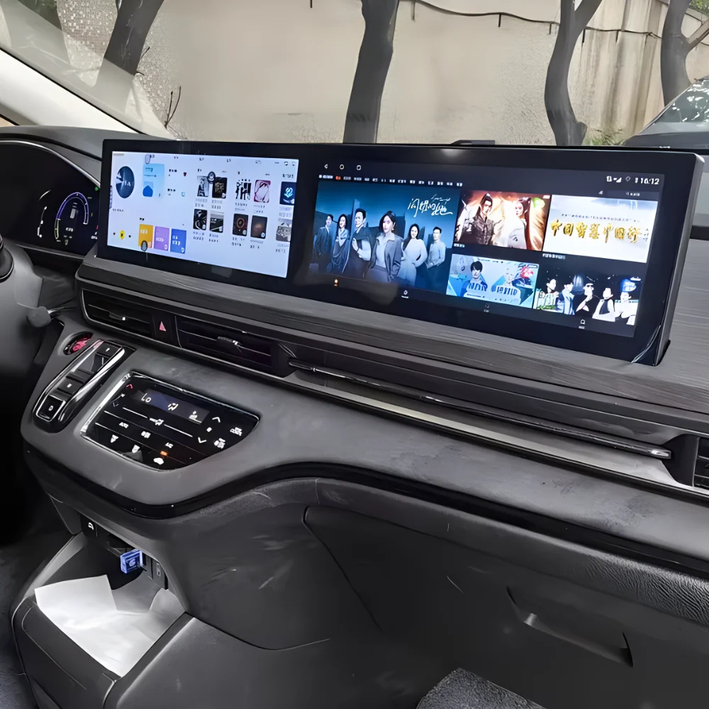 혼다 오디세이 2020-2024용 12.3인치 안드로이드 라디오 카플레이 차량용 비디오 2Din 플레이어 멀티미디어 내비게이션 듀얼 스크린 GPS 헤드 유닛