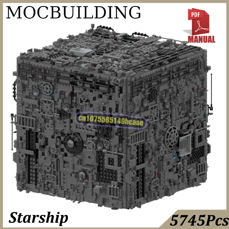 

Space Station Buildings Block MOC Building Space Movie Scene Borged Construction Bricks Toys Gifts