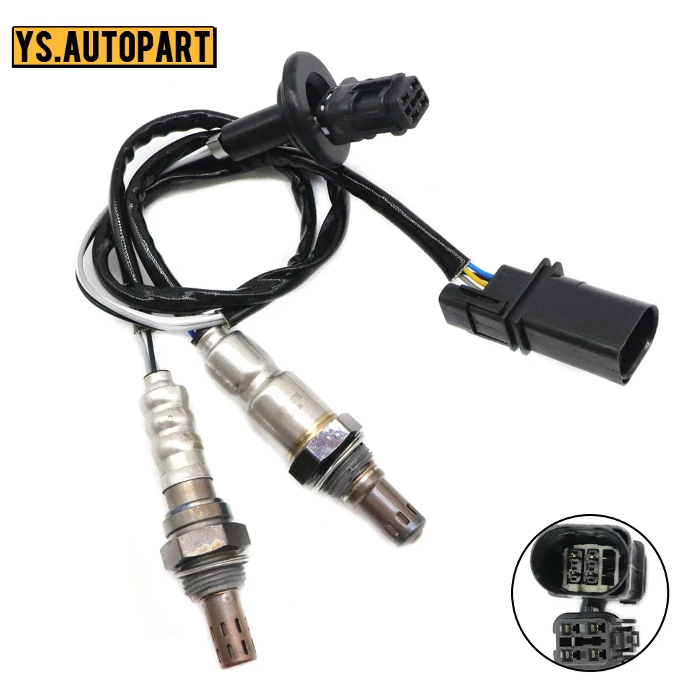 2pcs 39210-2G720 39210-2G650 Car Front Rear Air Fuel Ratio Probe Lambda O2 Oxygen Sensor For Kia Sportage 2.0L Turbo 2011-2018