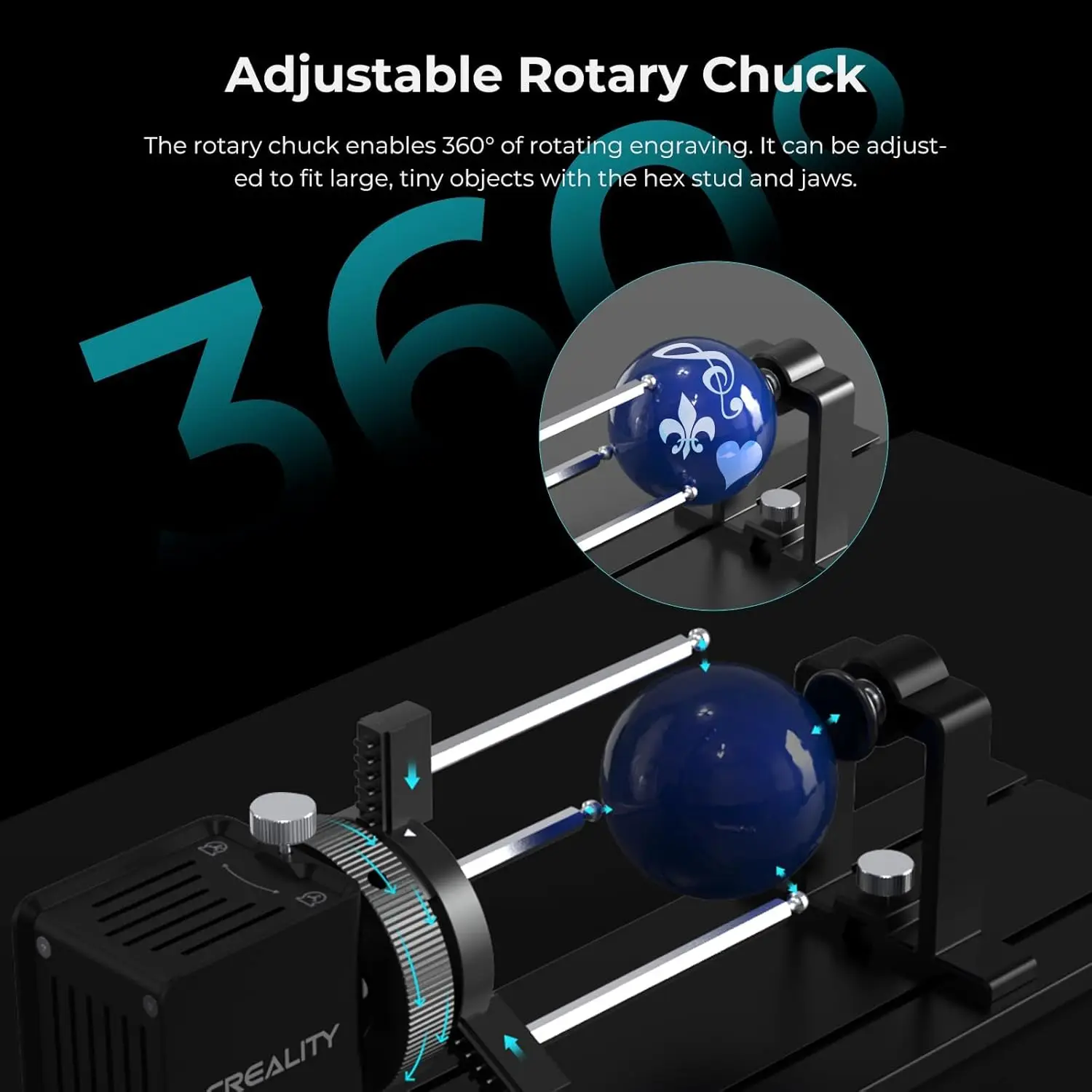مجموعة Rotary Roller Pro، ملحقات النقش بالليزر 3 في 1 لآلات الصقر وغيرها من آلات الحفر