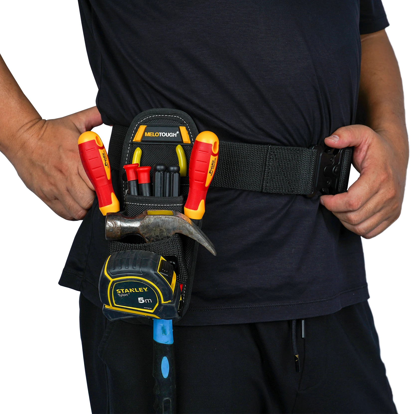 Small Tool Pouch with Belt Clip,Small Tool Holder Pouch, Min Work Organizer Tool Holster and Knife Holder