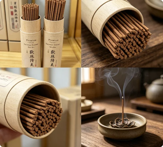 Natural Soft  Sticks Long Lasting Herbal Aroma For Meditation Yoga Home Air Freshener Chinese Traditional Handmade Incense