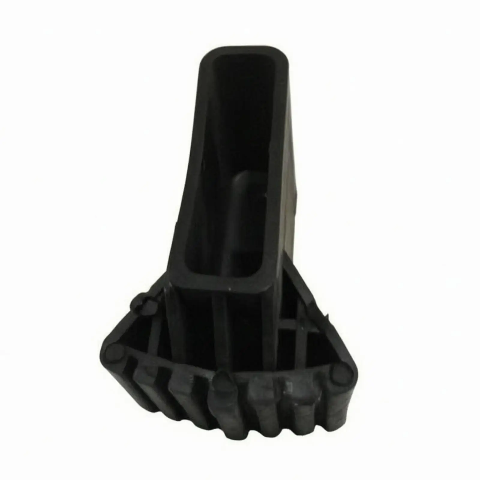 Heavy Duty Ladder Leg Cover Replacement Black Rubber Foot Pad for Square Tube Folding Step Ladder Safety