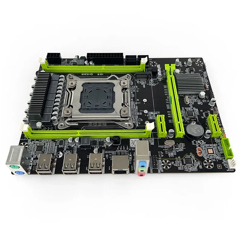 New X79 PRO Desktop Motherboard 2011 DDR3 Supports Server E5-2650v2 2680