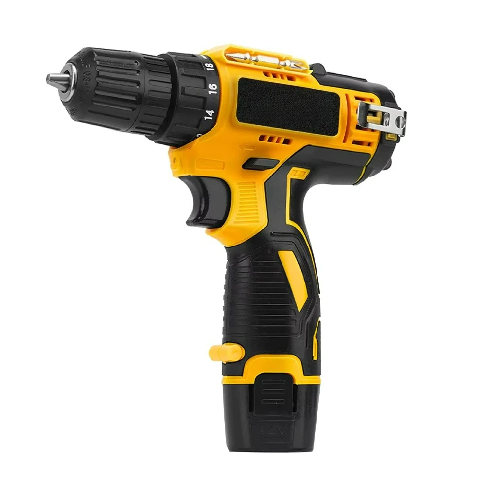 

Высококачественный набор аккумуляторных инструментов 12В: прочная электрическая дрель, ударная дрель, роторный молоток, двигатель с щетками