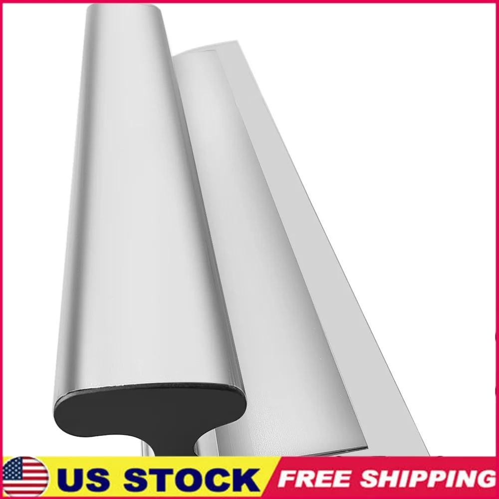 

24 Inch Drywall Skimmer Blade Stainless Steel Trowel Ergonomic Handle Easy Clean Aluminum Construction Plaster and Joint