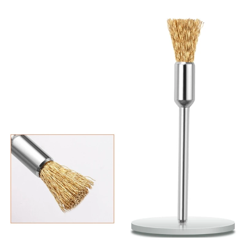 Brosse nettoyage multifonctionnelle, fil cuivre, jeu forets à ongles, brosses nettoyage, plumeau à ongles, livraison