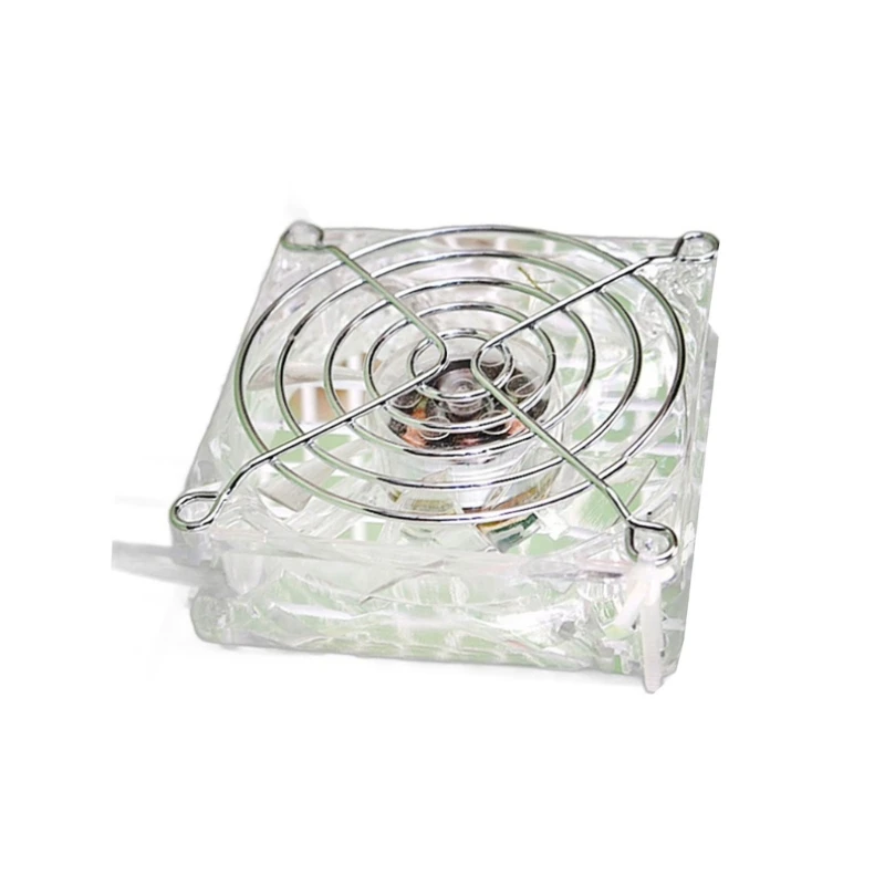 พัดลมระบายความร้อนสำหรับสัตว์เลี้ยงอะคริลิคแบบพกพา USB Dropship