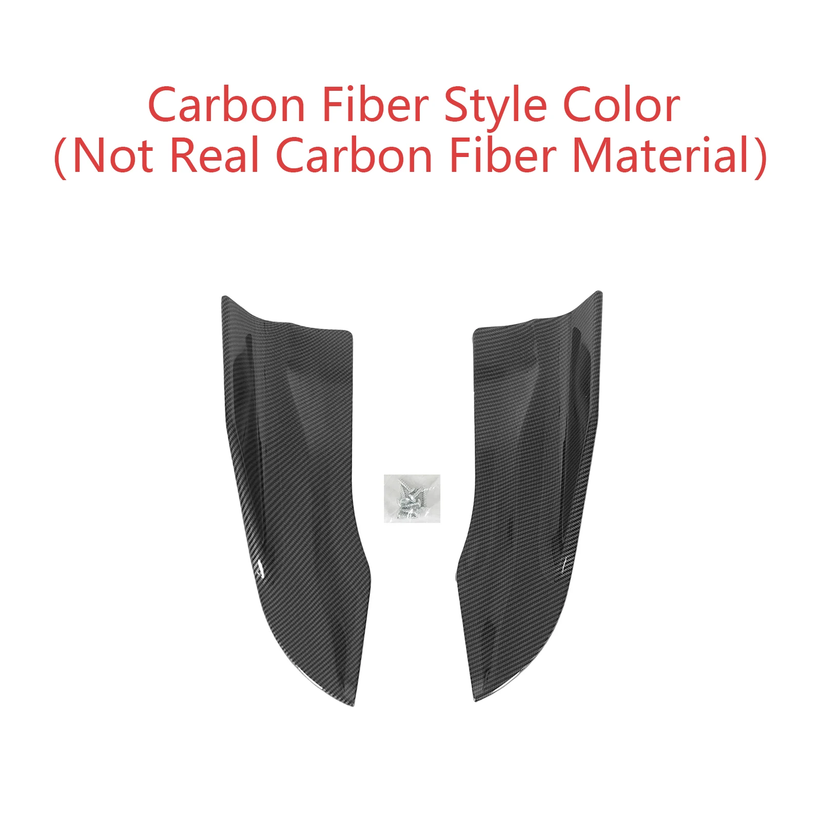 For Jeep Grand Cherokee Summit/High Altitude 2014-2021 A Pair Car Rear Bumper Side Corner Exterior Accessories Diffuser Splitter