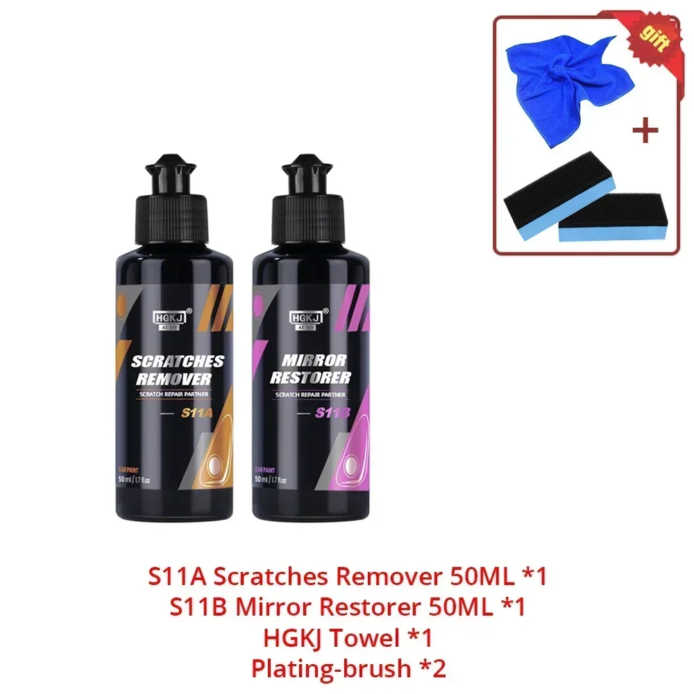 100/300 ml Automotive Krasverwijderingsset autoverzorging Polijstvloeistof Wax Antikras Reparatiemiddel Verfdetails Onderdelenreiniging