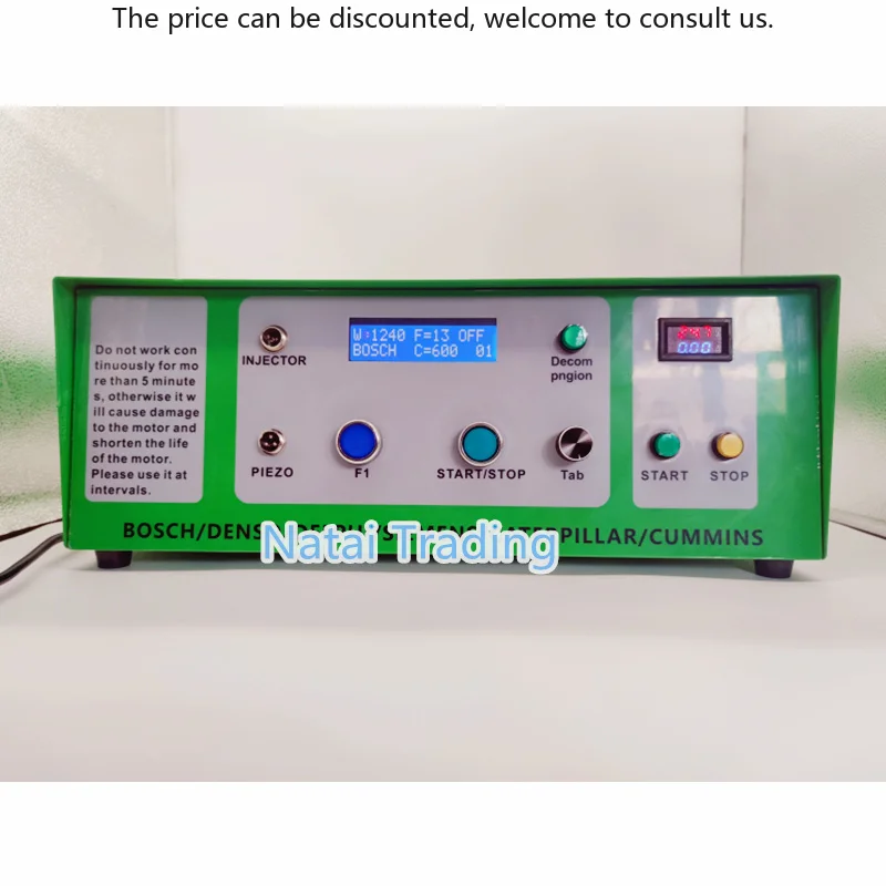 

DDS60 Electric Steel Injector Nozzle Tester Provides Pressure And Opens Fuel Injector