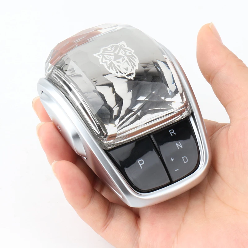 

Gear Shift Knob Car Accessories For Chery Arrizo 8 5PLUS 5GT Oumengda Tiggo 8 Crystal LED Light Automatic Shift Handle Gear Head