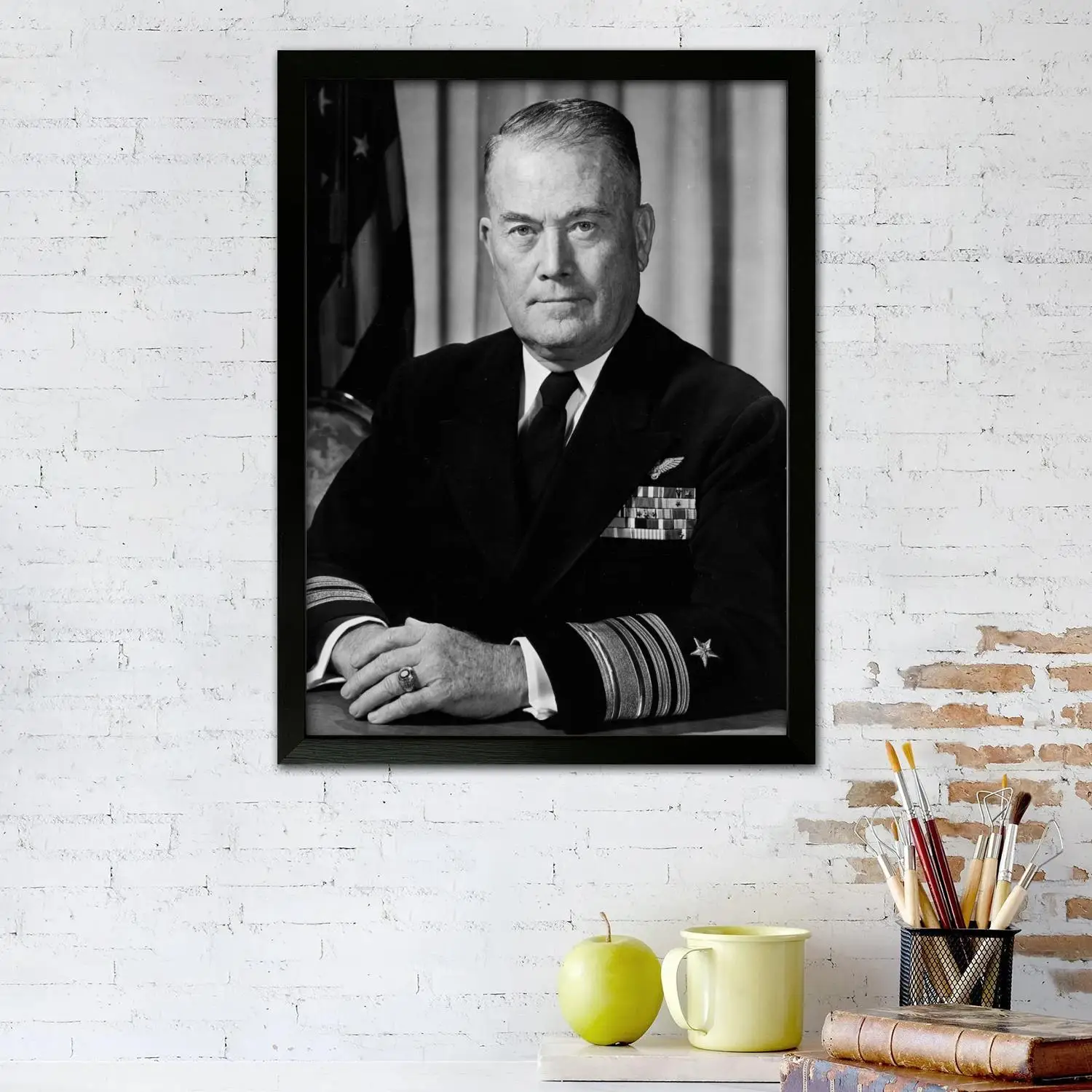 Lyndon B. Johnson Canvas Art Poster and Wall Art, Picture Print, Modern Family, Bedroom Decor, Posters,Decorative painting