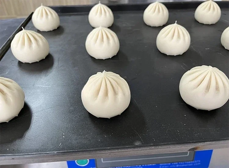 2024 آلة صنع كعكة باوزي الصينية المحشوة على البخار الجديدة خط إنتاج باوزي