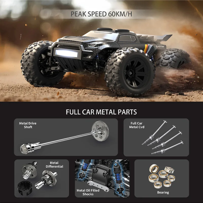 New MJX 12212 Brushless 1/12 RC 4WD Climbing Off-Road Vehicle Model toy maximum speed 58km/H Remote Control Adult boy toy gifts