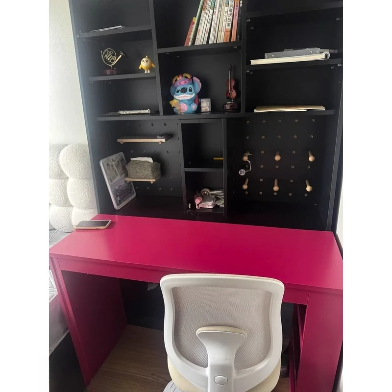 

2 In 1 bookcase desk bedroom dresser storage home display stand writing table