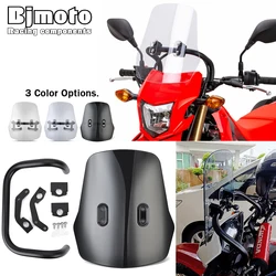 CRF250L/S 2022 CRF250M CRF300L Motorcycle Street Bike Windshield Windscreen For Honda CRF 250L/S 250M 300L CRF-250L/S 2021