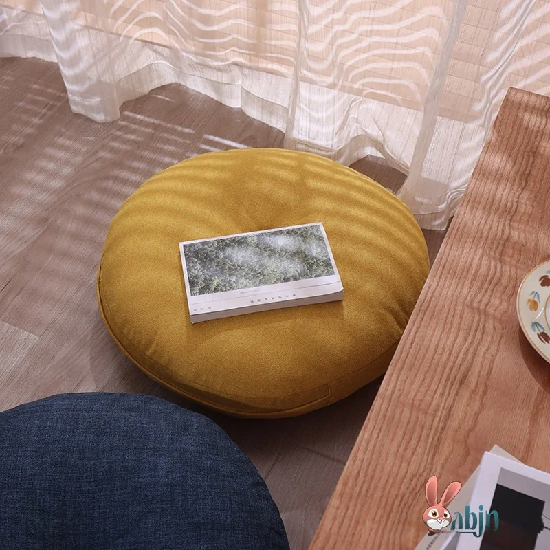 

Утолщенная льняно-хлопковая подушка-мат в современном простом стиле для спальни, татами, окна, съемная, моющаяся, для дома и балкона