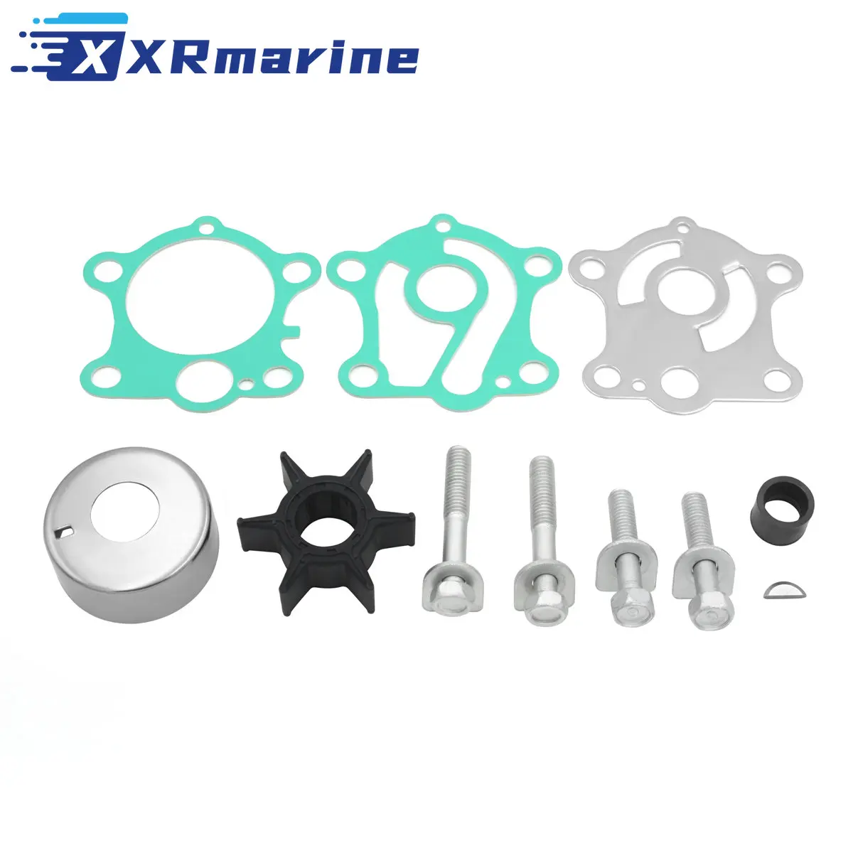 663-W0078 Water Pump Impeller Kit for Yamaha 2-Stroke 55HP C55 CV55 Outboard Motor 663-W0078-00 663-W0078 18-3425