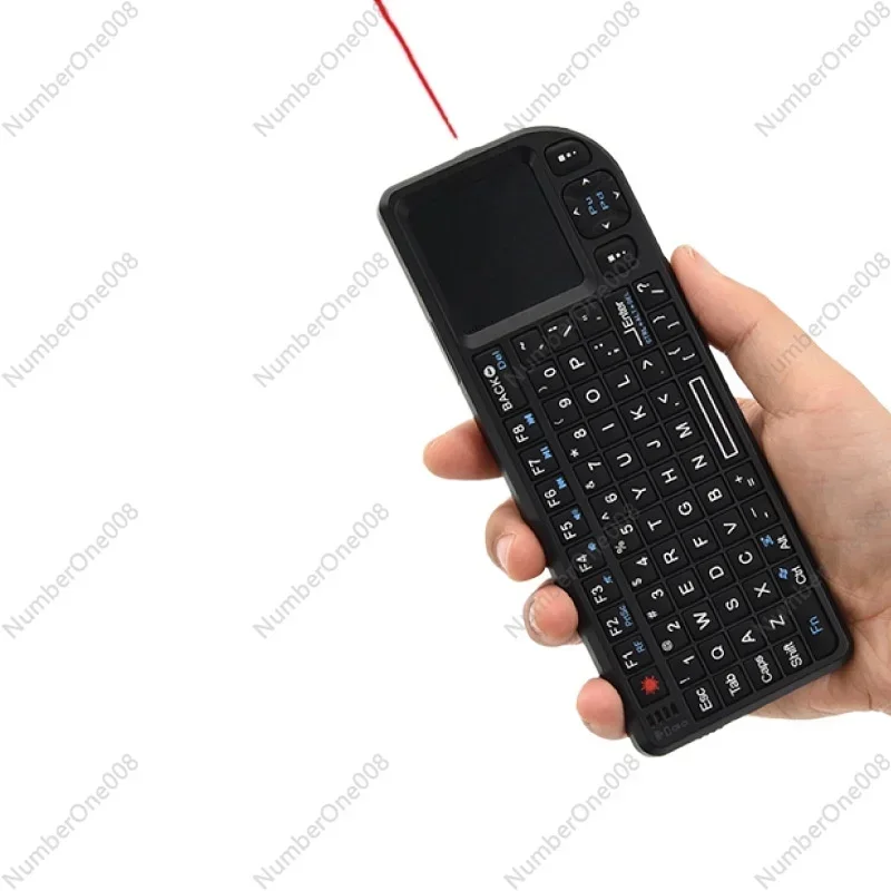 New Mini Wireless Keyboard Source Factory Infrared Laser Amazon Hot Selling Touch Backlit Keypad
