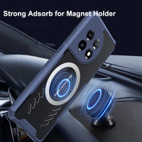 for Oneplus 13 12 11 10T 10 Pro Ace Racing 2 Case Graphene Heat Dissipation Shockproof Air-bag Magnet Holder Thermal Game Cover