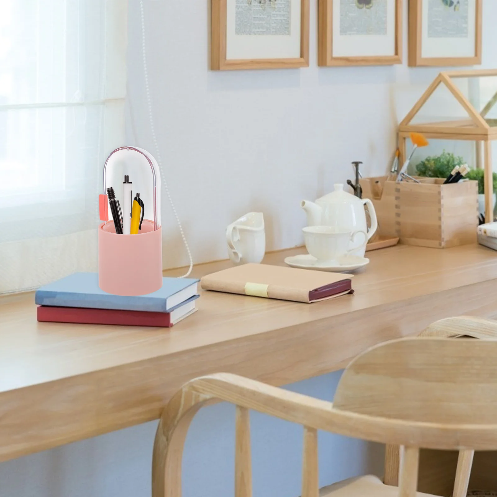 

Brush for Makeup Scissors Eyeliner Holder ABS Storage Brushes Brushes Container ganizer Box Desk Planner