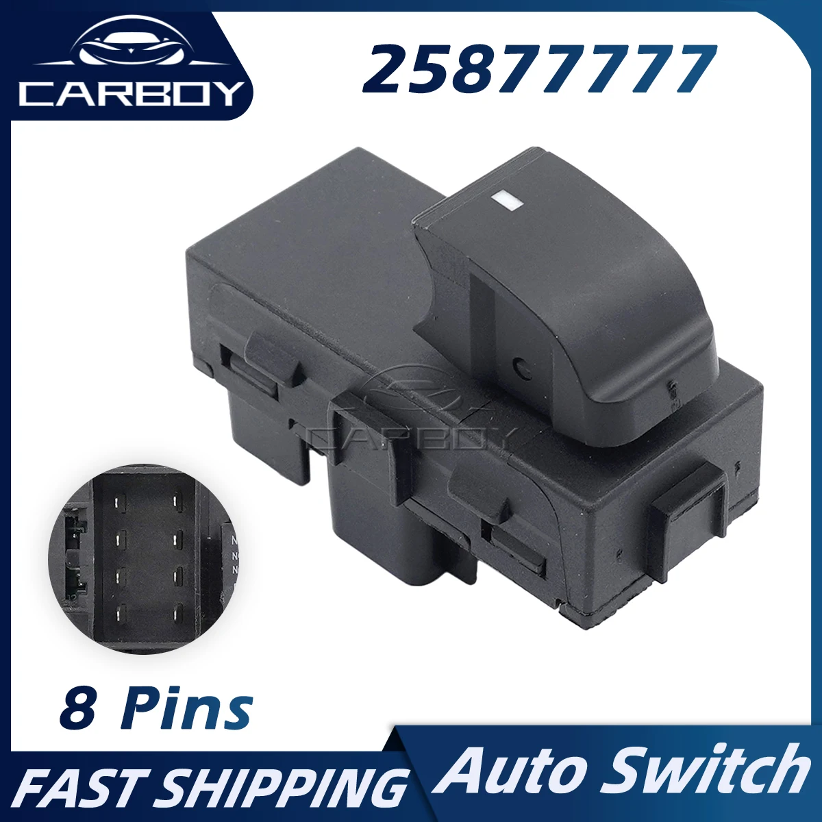 25877777 25900136 901-163 22864837 Power Window Switch For GMC Yukon Sierra Acadia Buick Lucerne Chevrolet Uplander Avalanche