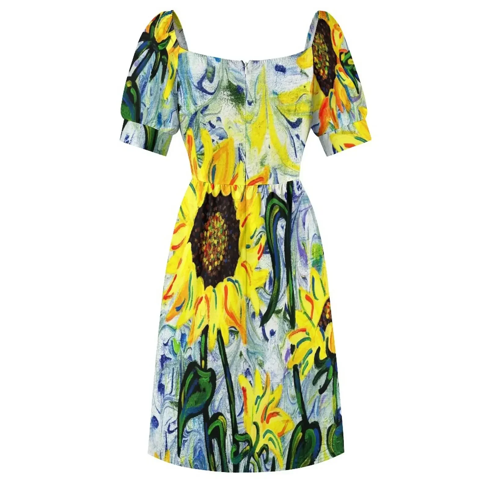 Wild Sunflower Sleeveless Dress Women dresses summer women's summer dress 2025 Dress